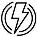 Energy support icon